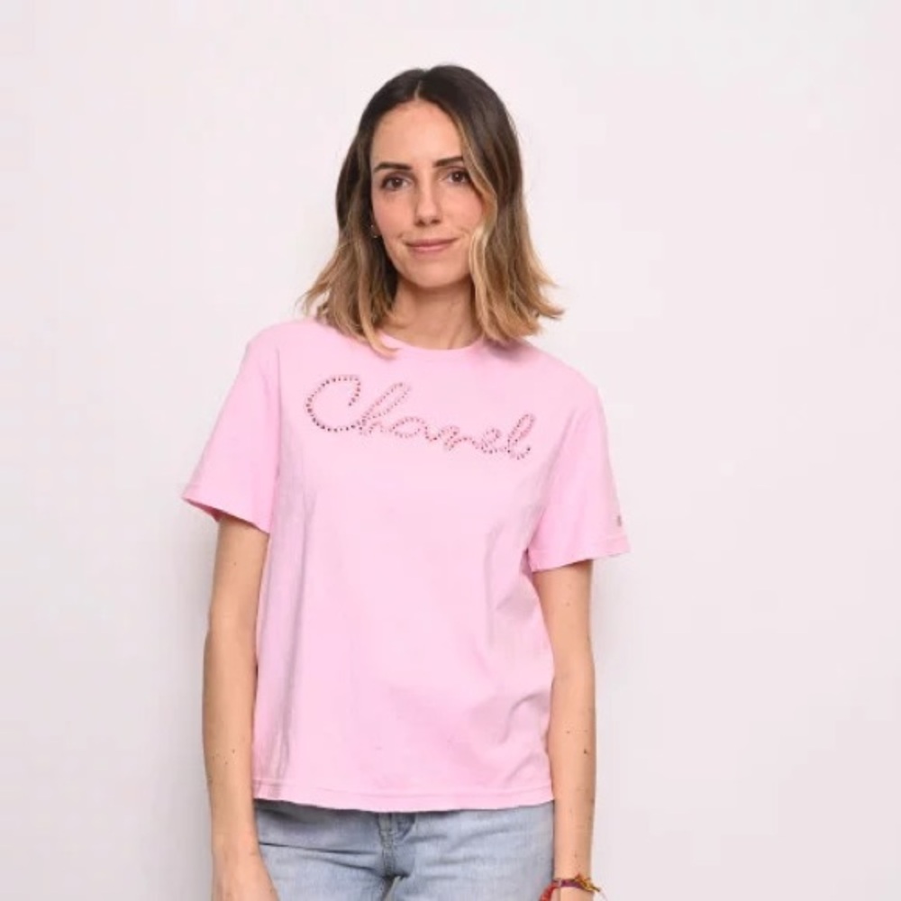 CHANEL
T-Shirt Chanel Coton Rose